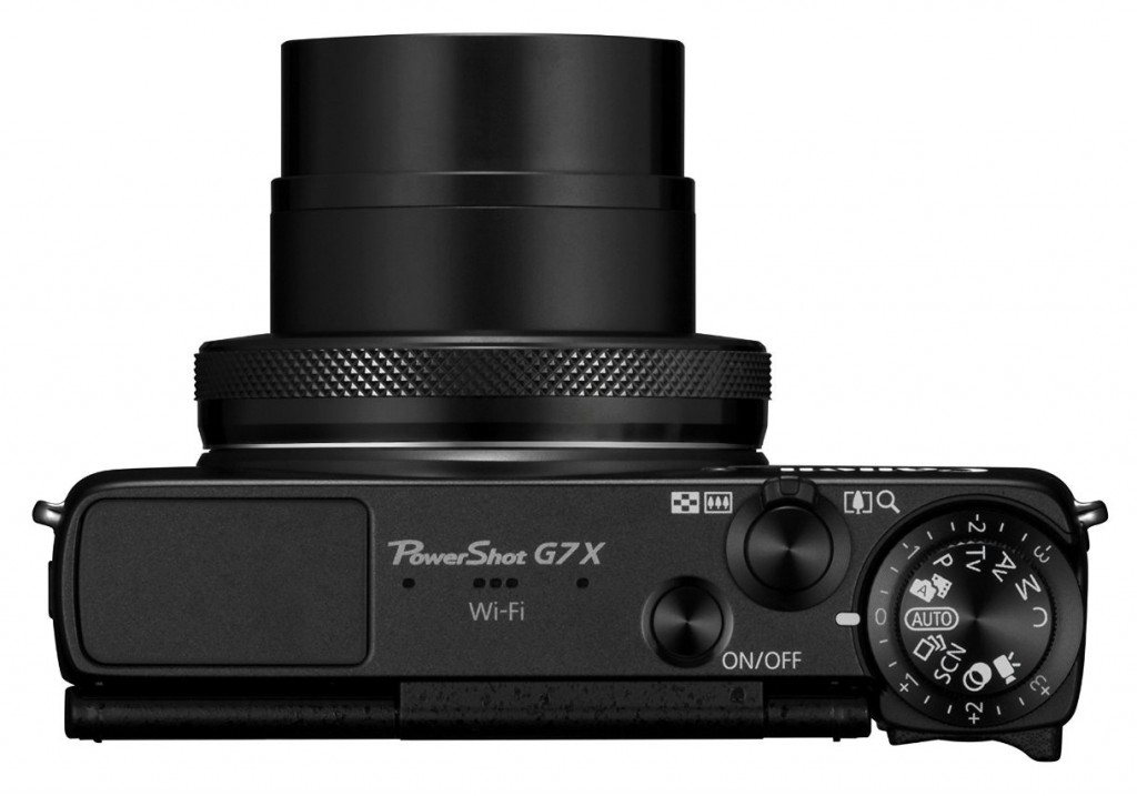Canon PowerShot G7 X von Oben