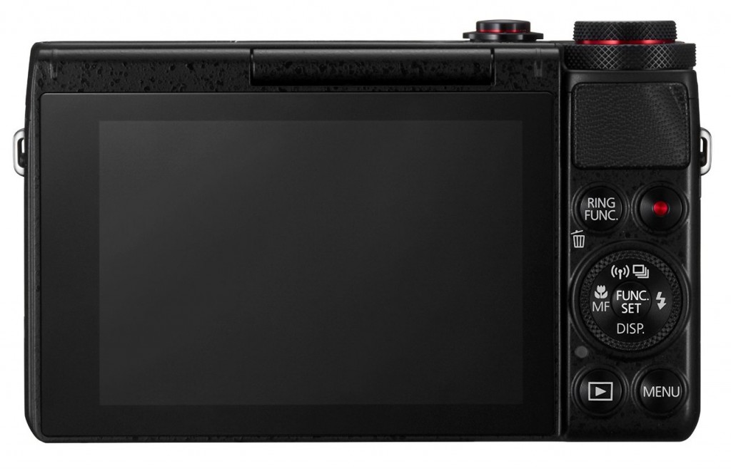 Canon PowerShot G7 X von Hinten